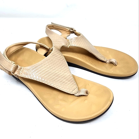 Women's Arch Support Sandals Orthotic Adjustable Memory Foam Flip Flops Size 8 - Picture 2 of 11